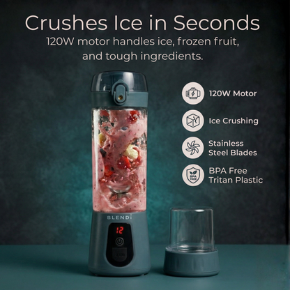 Pro+ Ice Crushing Portable Blender (17oz) - Goody