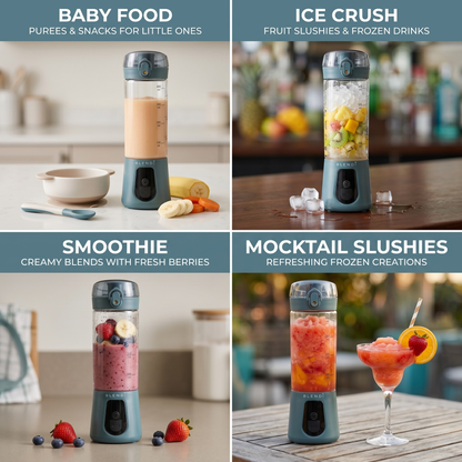 Pro+ Ice Crushing Portable Blender (17oz) - Goody