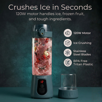Pro+ Ice Crushing Portable Blender (17oz) - Goody