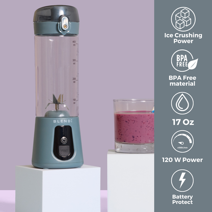 Pro+ 120W Ice-Crushing Power Blender (17oz)