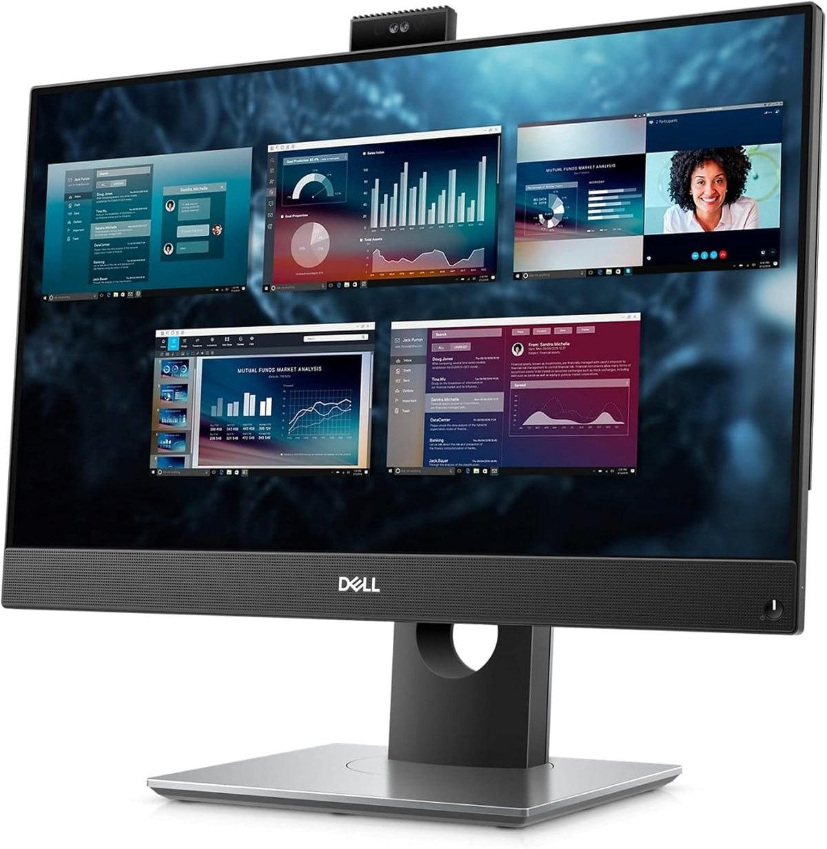 Dell Optiplex 5490 24" All-in-One Desktop PC- 11th Gen Intel Hexa Core I5, 8GB-24GB RAM, Hard Drive or Solid State Drive, Windows 11 PRO