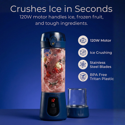 Pro+ Ice Crushing Portable Blender (17oz) - Goody