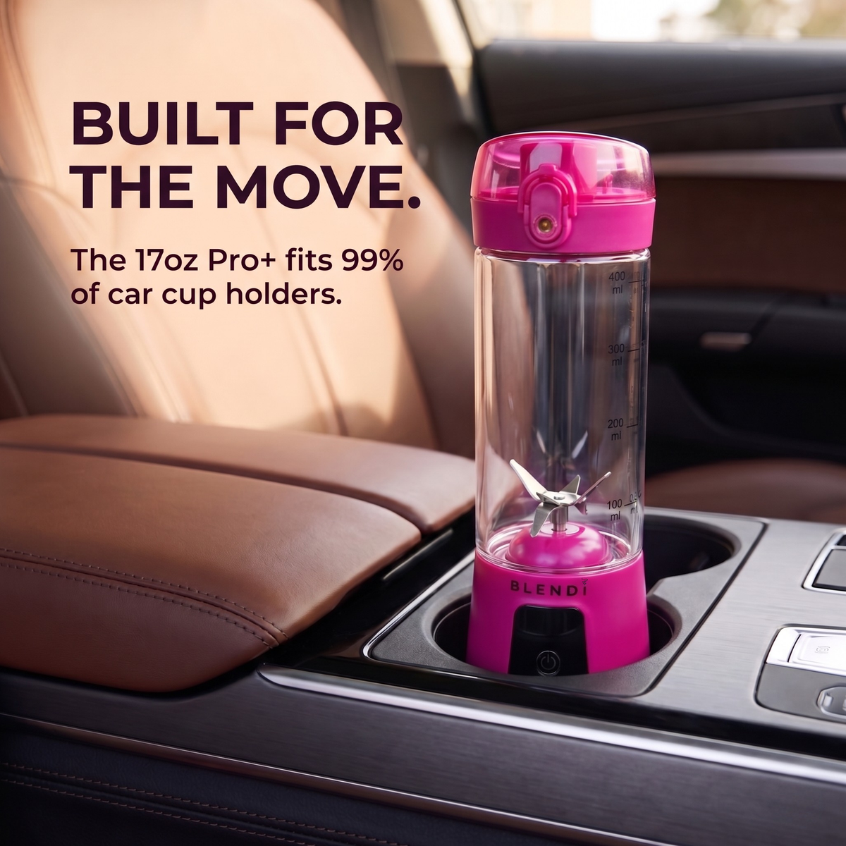 Pro+ Ice Crushing Portable Blender (17oz) - Goody