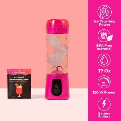 Pro+ 120W Ice-Crushing Power Blender (17oz)