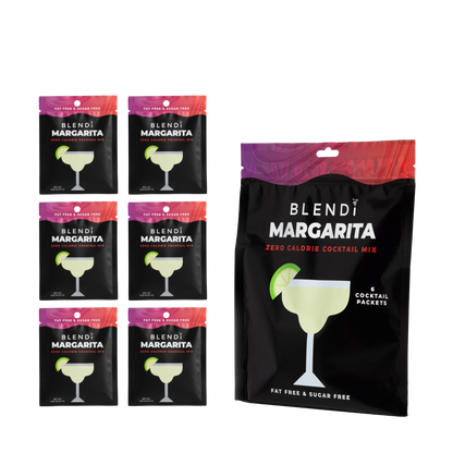 Skinny Mocktail Mixers – Guilt-Free Flavor, Zero Cal- 1 Pack (6 Count)