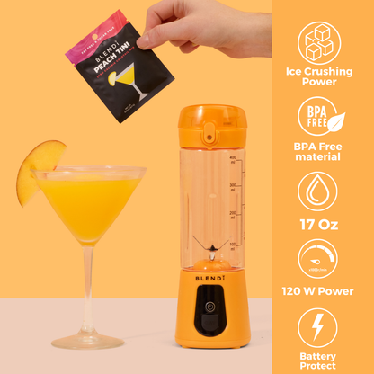 Pro+ 120W Ice-Crushing Power Blender (17oz)