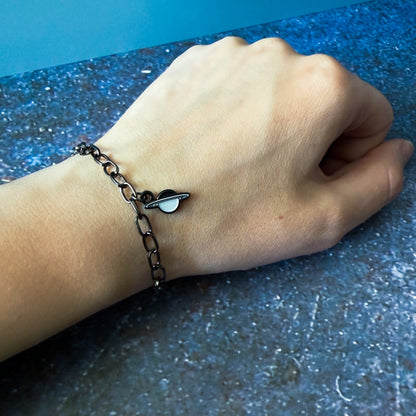 Galaxy Planet Single Enamel Charms (CHARM ONLY)