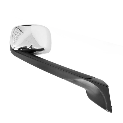 Chrome Hood Mirrors Compatible With New Freightliner Cascadia 2018-2021 passenger side