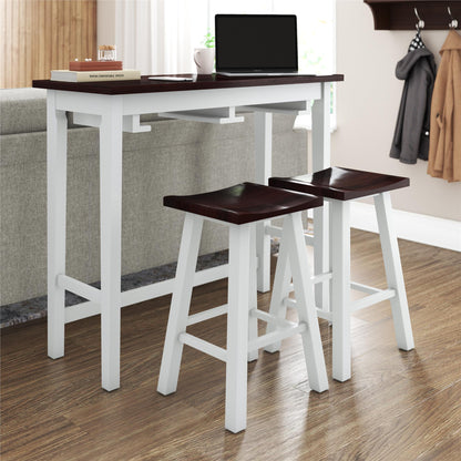 Bryna 3PC Hanging Counter Height Dining Stool Set