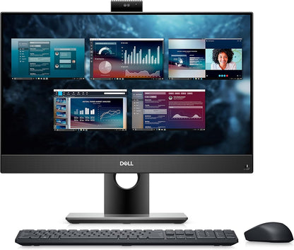 Dell Optiplex 5490 24" All-in-One Desktop PC- 11th Gen Intel Hexa Core I5, 8GB-24GB RAM, Hard Drive or Solid State Drive, Windows 11 PRO