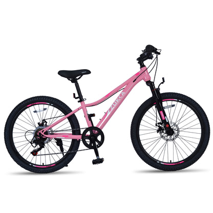 Mountain Bike for Girls and Boys  Mountain 24 inch shimano 6-Speed bike