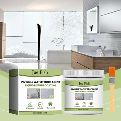 Jue-Fish  Waterproof Sealant, Waterproof Leak Repair Invisible Sealing Glue Household Smash Brick Waterproof Paint