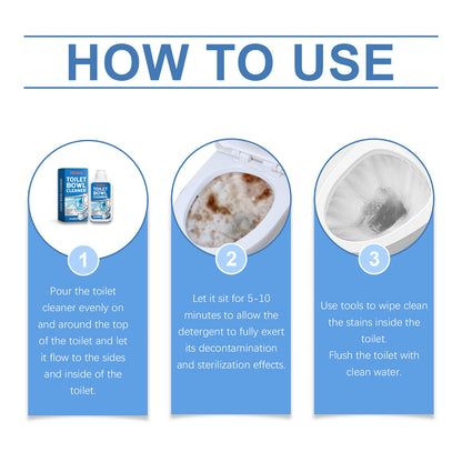 Jakehoe Toilet Cleaner Household Cleaning Eliminates Odors Multi-Effect Dirt Removal Portable And Easy To Use
