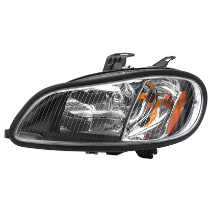 Headlight Assembly Compatible With Freightliner M2 2004-2013 Black driver side
