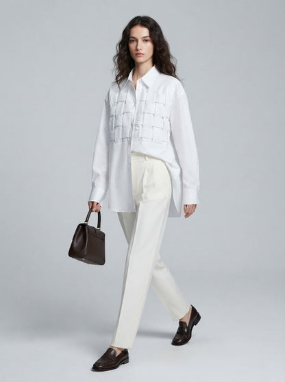 WOMEN'S BLOUSE NYC Eco-Friendly LITTLE ITALY BYMANYC ® New York