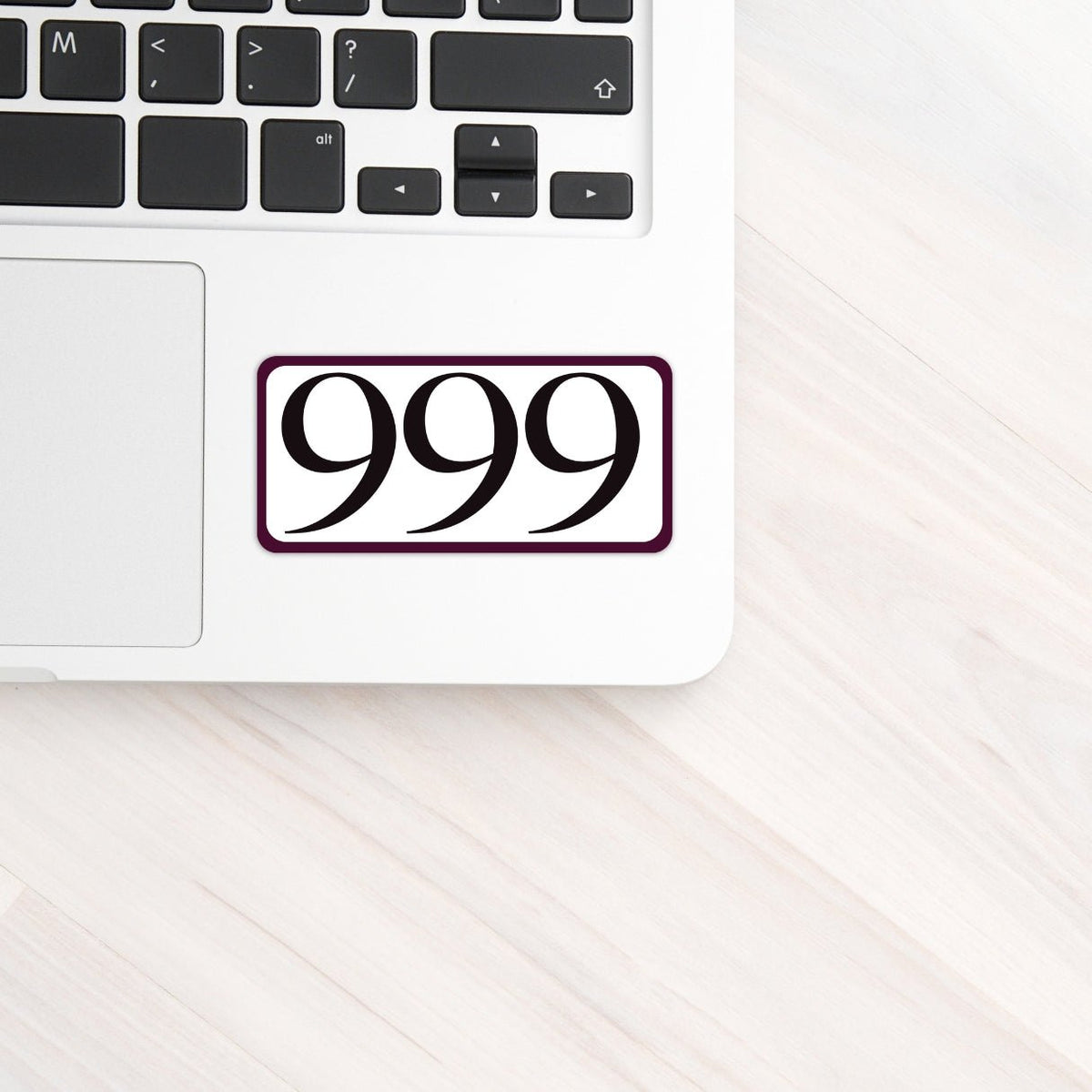 999 Angel Number Completion and Renewal Sticker
