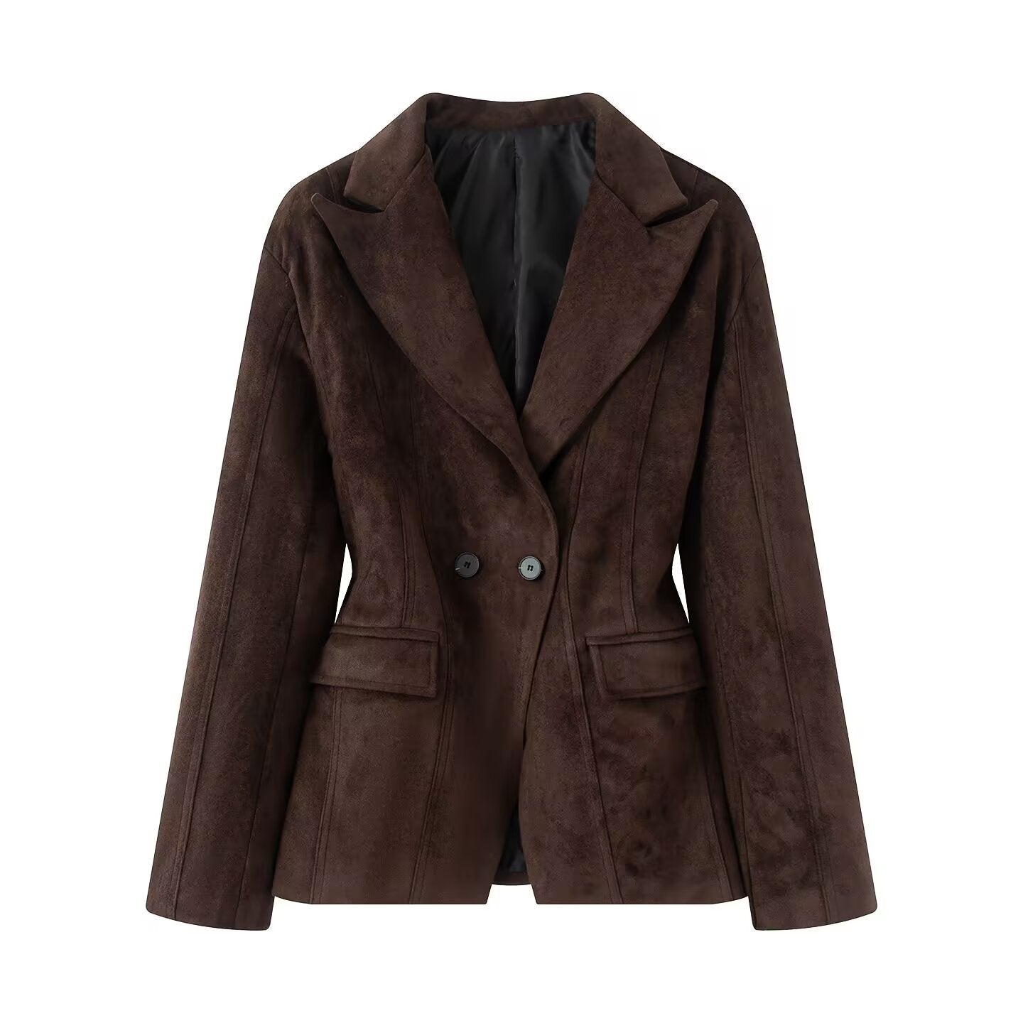 Women's Faux Suede Hourglass Blazer BYMANYC ® New York CONTEMPORARY VIBRANT MODERN FASHION - New Collection