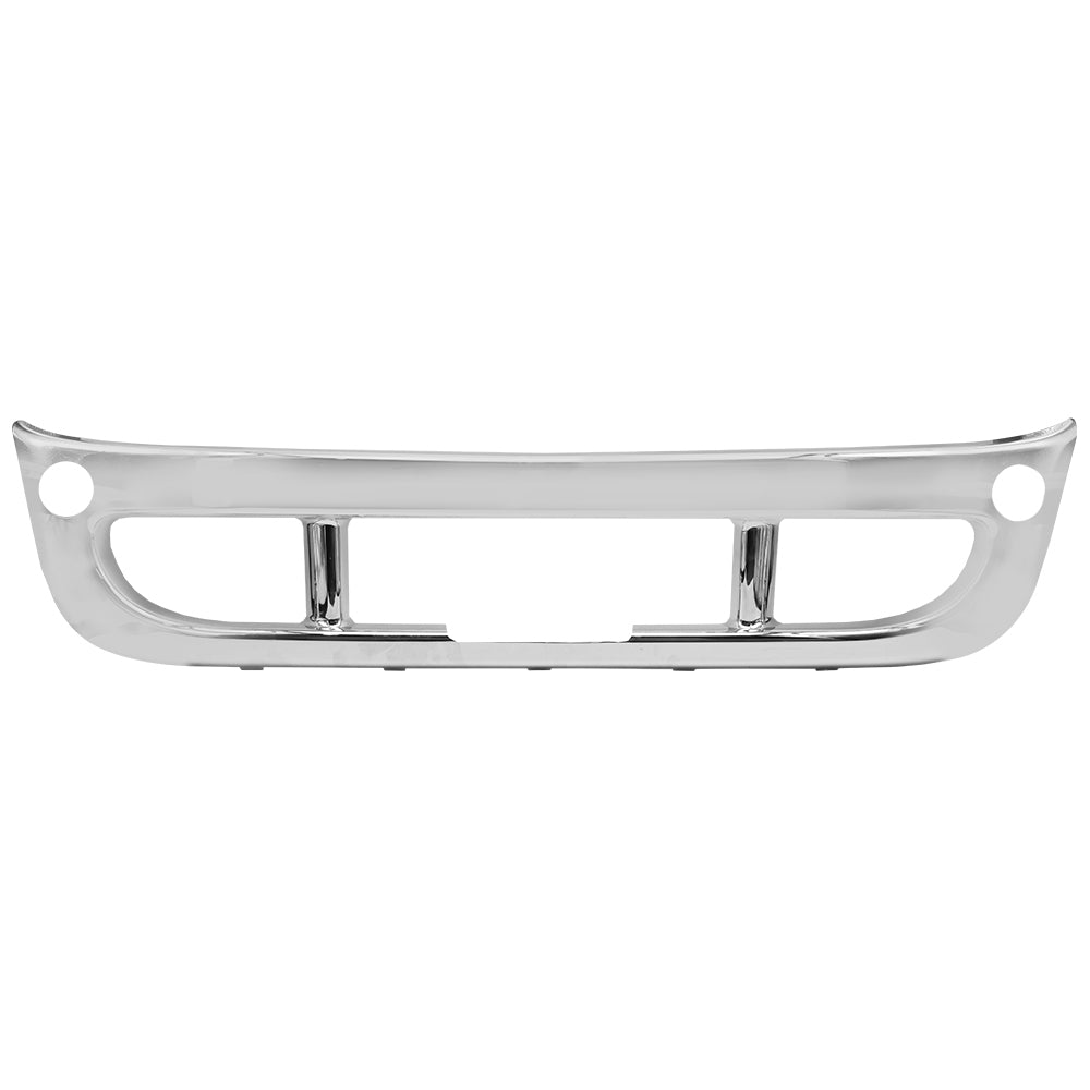 Chrome Front Center Bumper Cover Compatible With Freightliner Cascadia 2008-2017