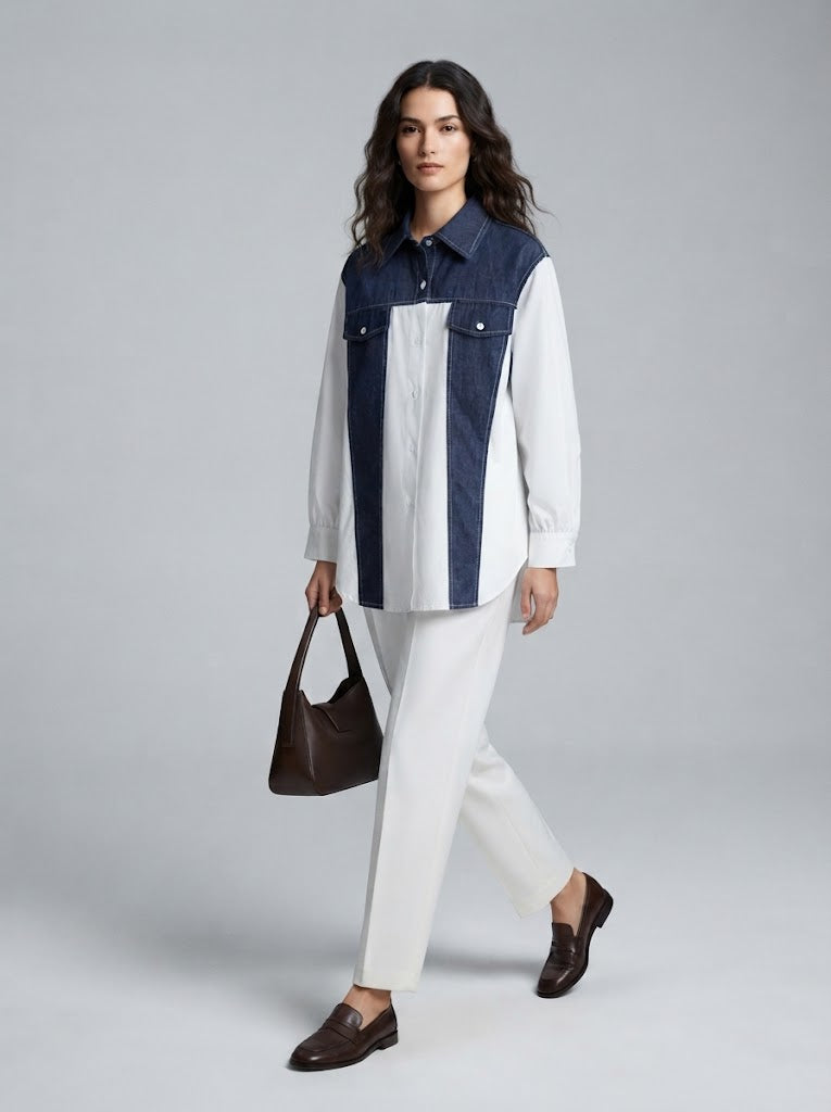 WOMEN'S BLOUSE NYC Eco-Friendly UPPER EAST SIDE BYMANYC ® New York