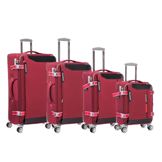 Softside Upright Luggage Set , Lightweight,4-Piece (20//24/28/32)