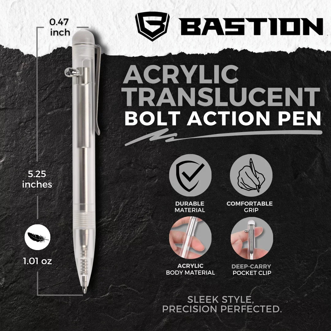 ACRYLIC - BASTION® BOLT ACTION PEN