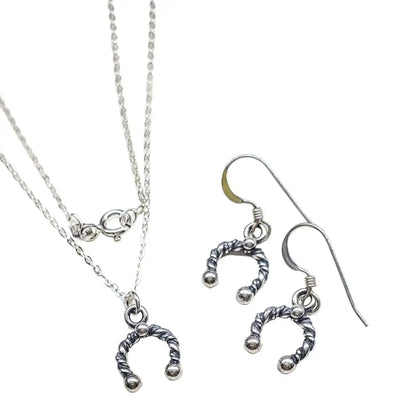 Handmade Sterling Silver Horseshoe Jewelry Limited Edition