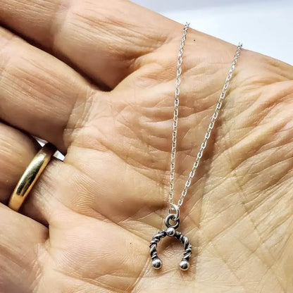 Handmade Sterling Silver Horseshoe Jewelry Limited Edition