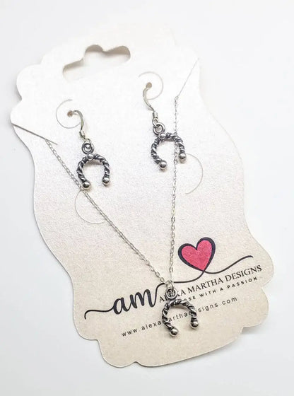 Handmade Sterling Silver Horseshoe Jewelry Limited Edition