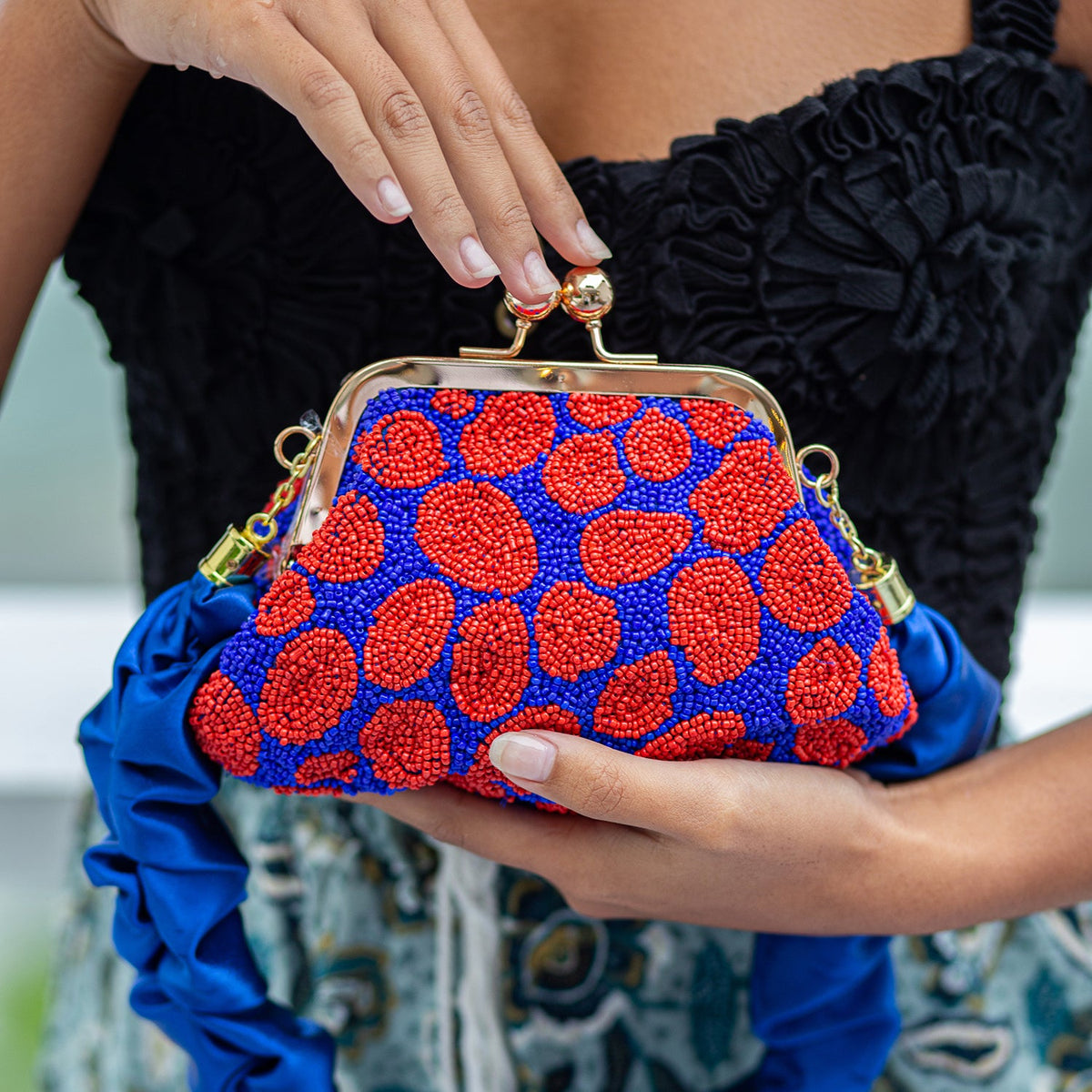The Arnoldi Mandy Hand-Beaded Clutch
