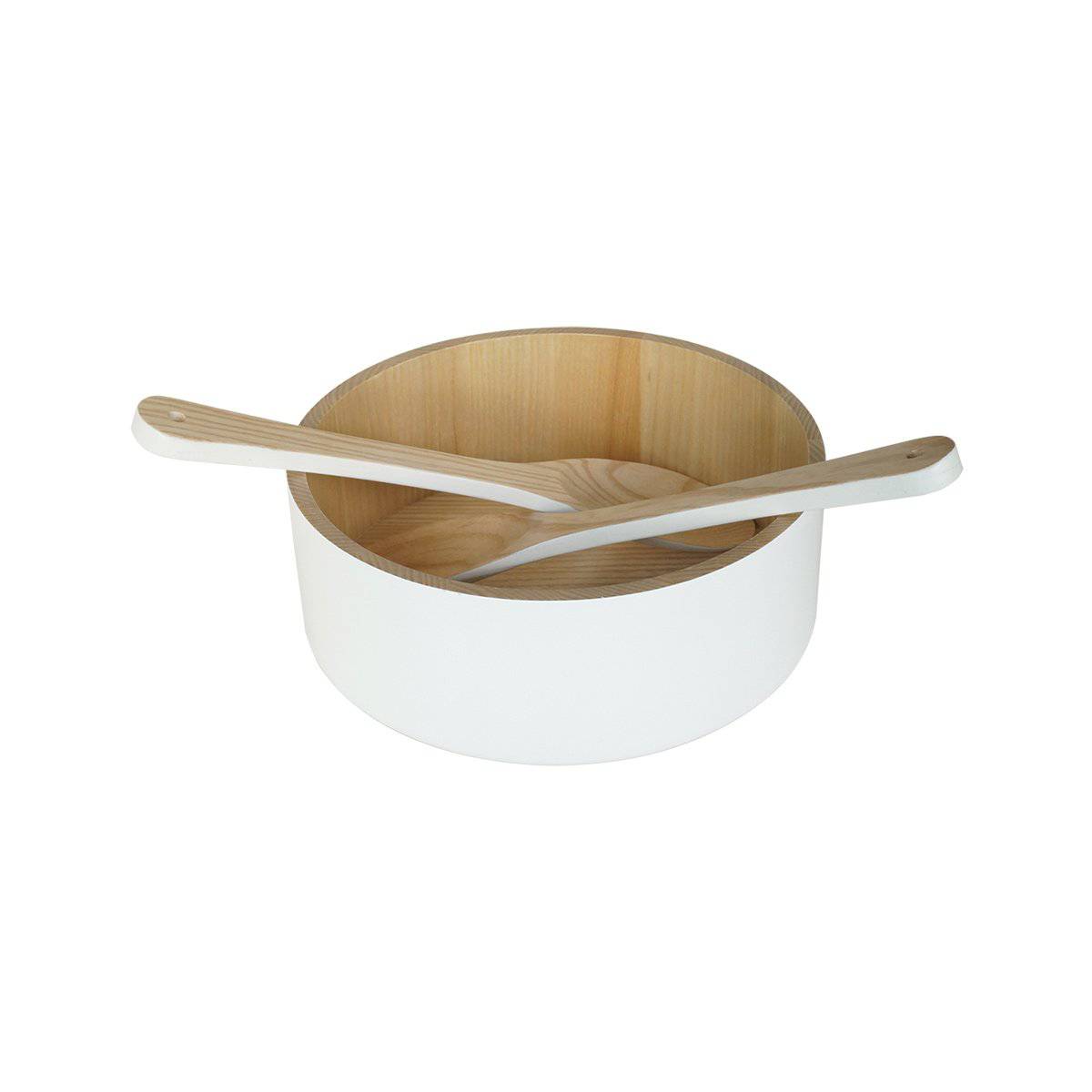 ASH WOOD: SALAD BOWL SETS
