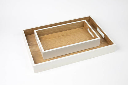ASH WOOD: TRAY WITH HANDLES