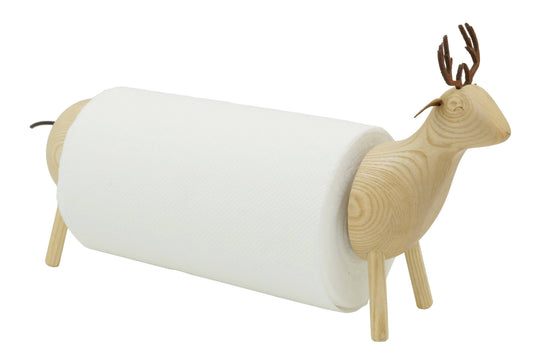 ASH WOOD: Reindeer TOWEL HOLDER