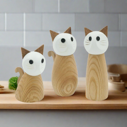 Cat Pepper & Salt Mill
