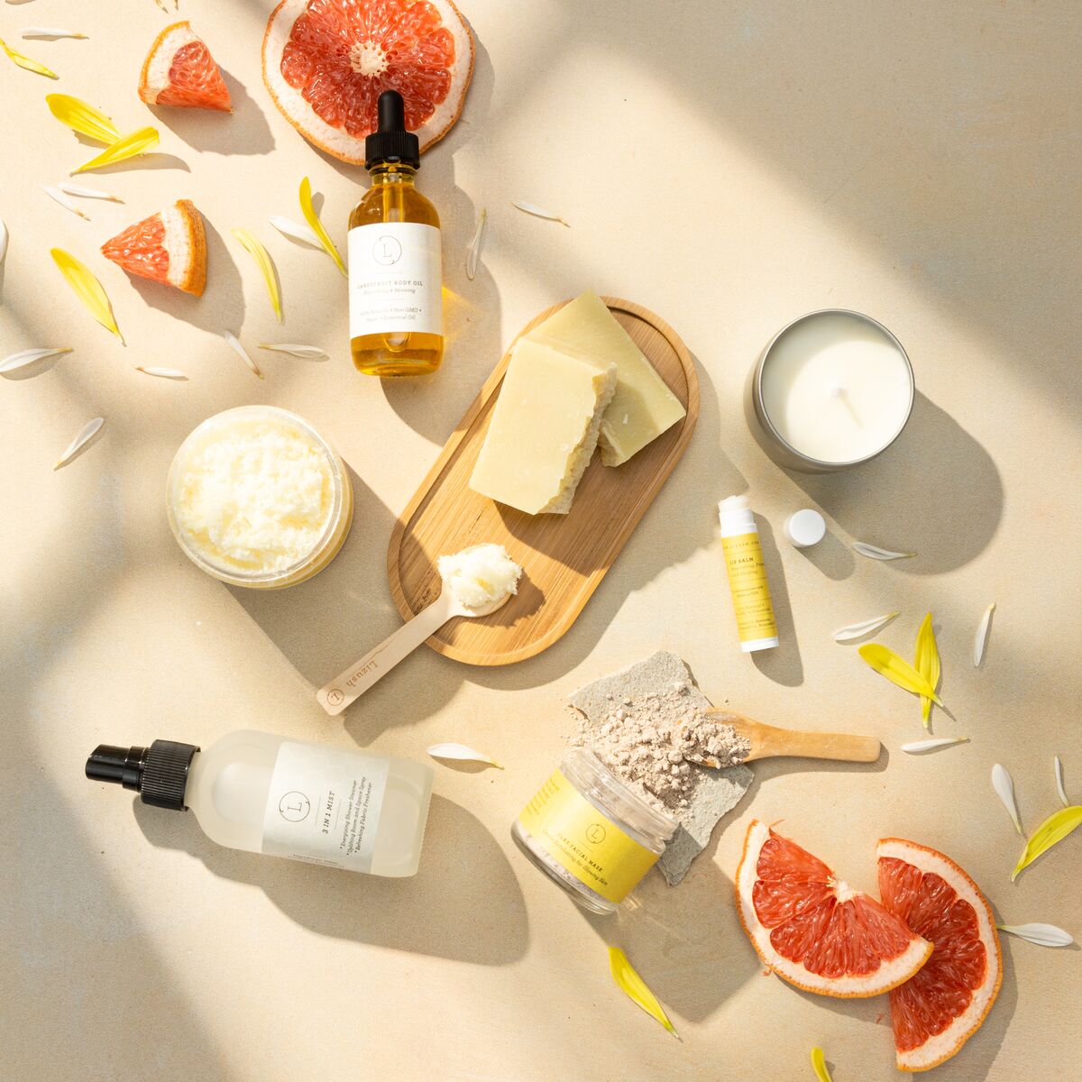 Christmas Citrus Spa Gift Box – Natural Bath & Body