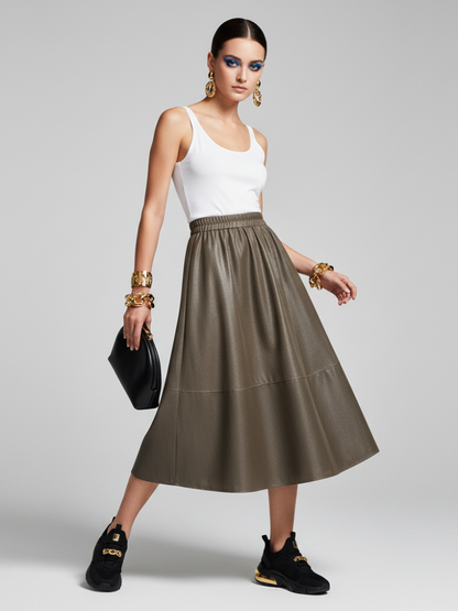 ATHLEISURE Midi Skirt ECO FASHION BYMANYC ® New York