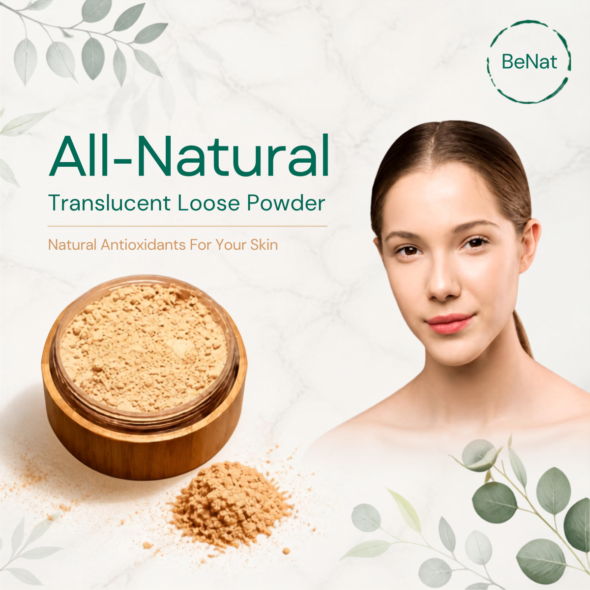 Translucent Loose Powder -Foundation Setting Powder