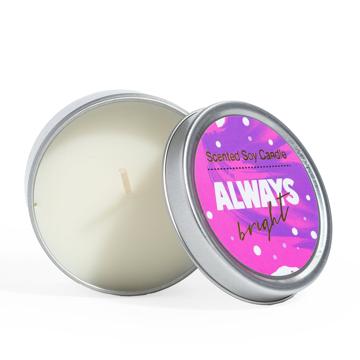 Bergamot & Lavender Soy Candle Trio – 3 Aromatherapy Candles