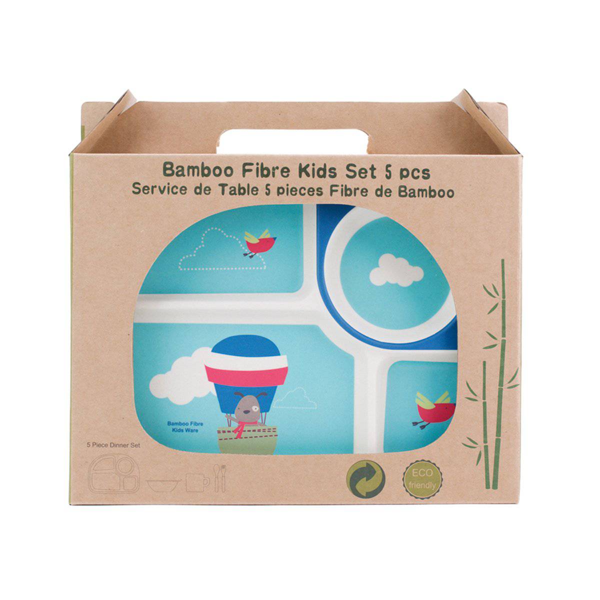 Balloon -5pcs Kids Dinnerware Set