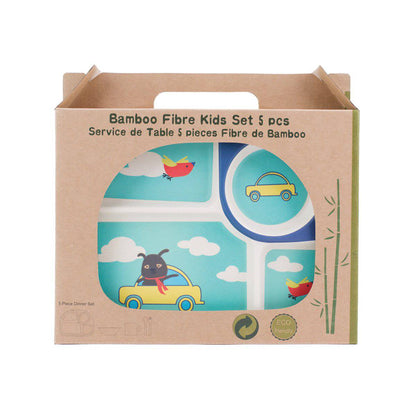 Car -5pcs Kids Dinnerware Set