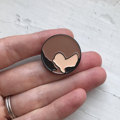 Pluto Enamel Pin