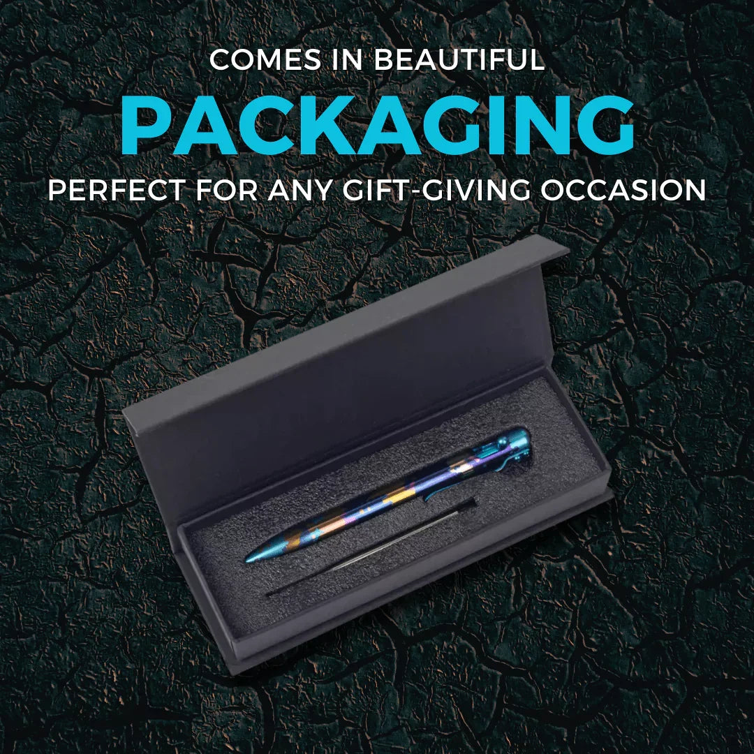 BLAZE - TITANIUM - BASTION® BOLT ACTION PEN