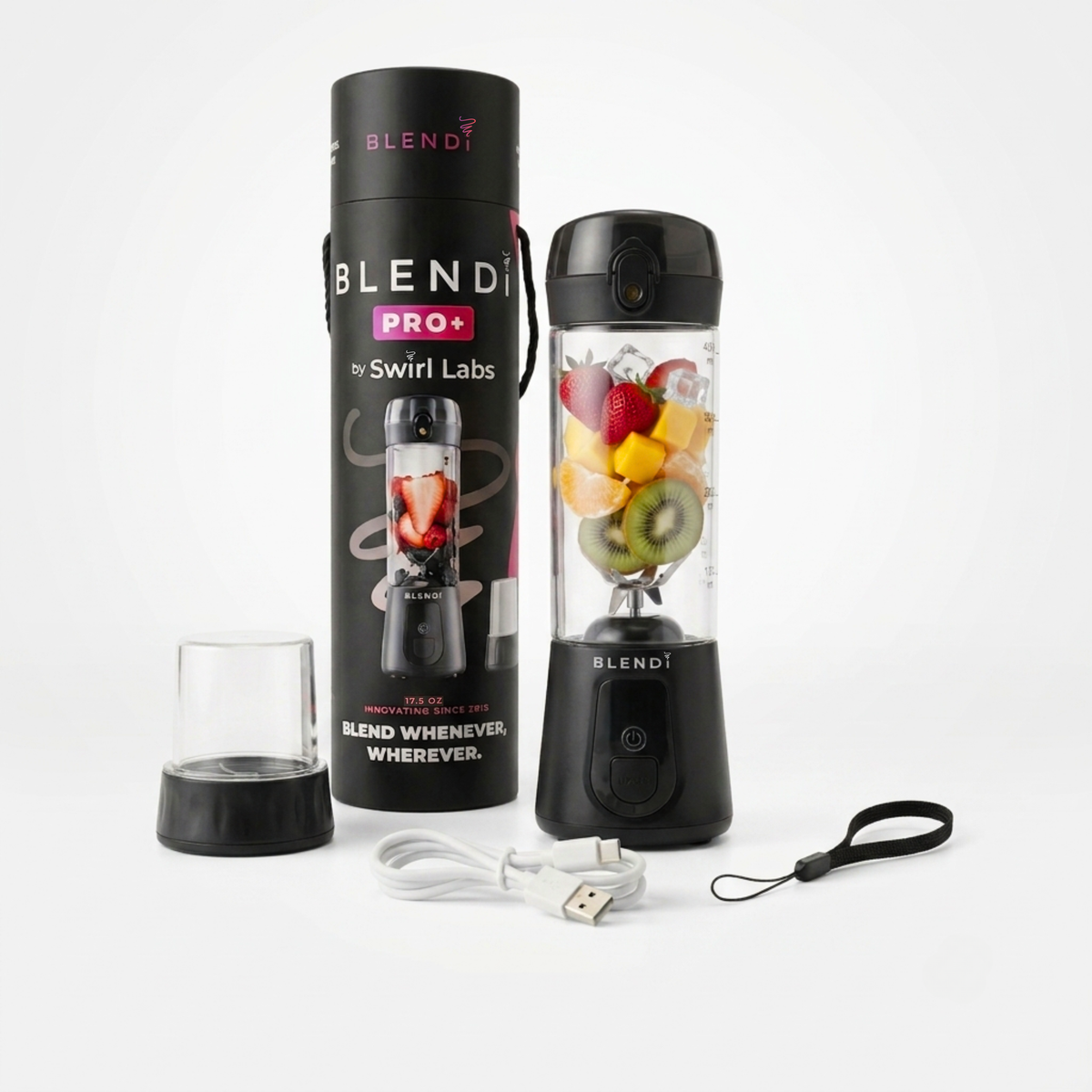 Pro+ Ice Crushing Portable Blender (17oz) - Goody