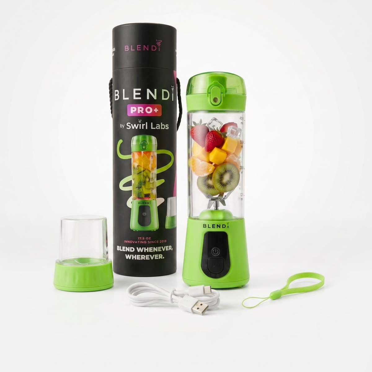 Pro+ Ice Crushing Portable Blender (17oz) - Goody