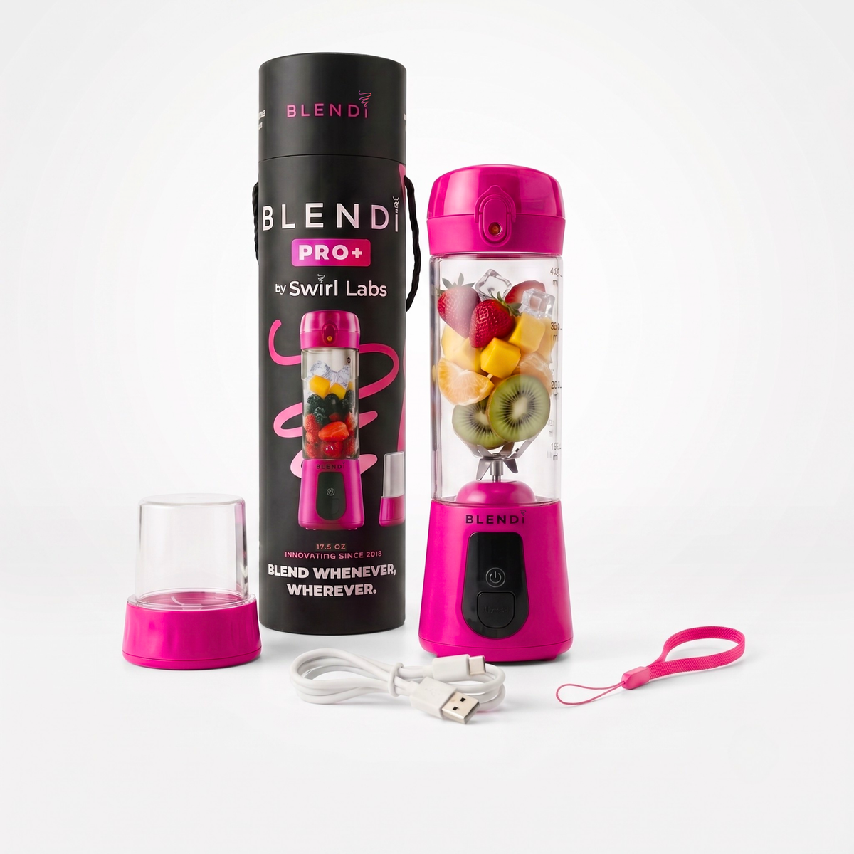 Pro+ Ice Crushing Portable Blender (17oz) - Goody
