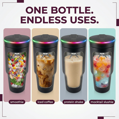 Steel (21oz) Promo 180W Insulated Portable Blender