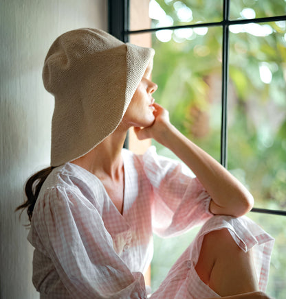 BLOOM Crochet Hat in Off White