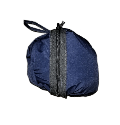 Brella Navy Blue Rain Jacket W/ Stars + Stripes Snap-on Sleeves Unisex