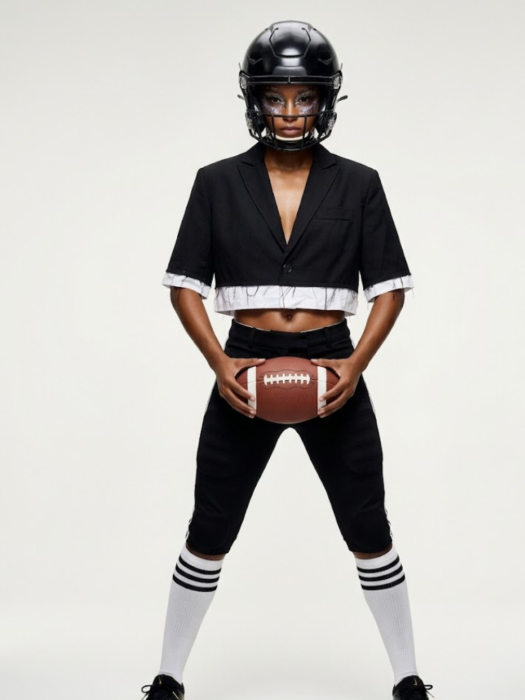 BOWERY Deconstructed Cropped Blazer | BYMANYC ® New York Style