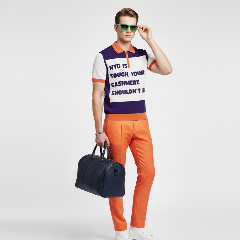 BROOKLYN Cashmere Polo BYMANYC ® New York