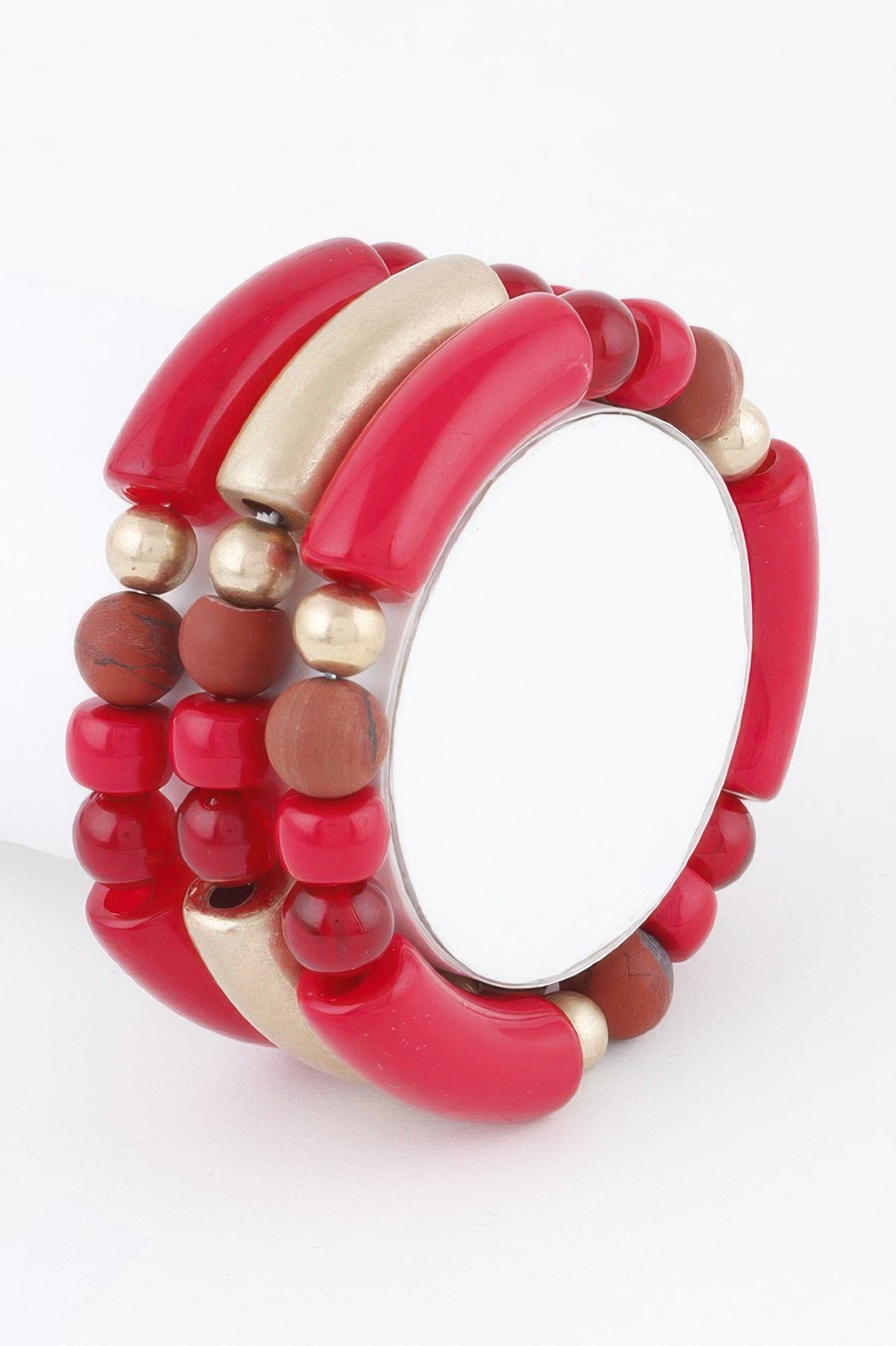 BROOKLYN Two-Toned Bead Bracelet - New Collection Los Angeles - BYMANYC ® New York